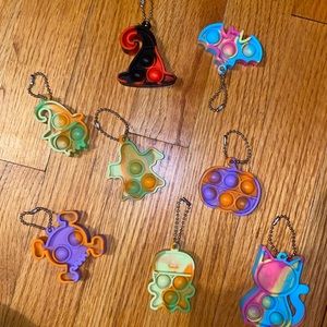 Halloween pop it fidgets
